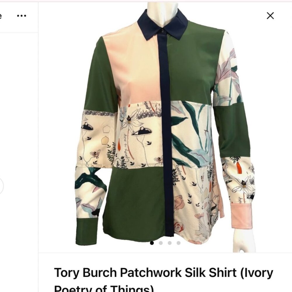 Tory Burch Patchwork Shirt